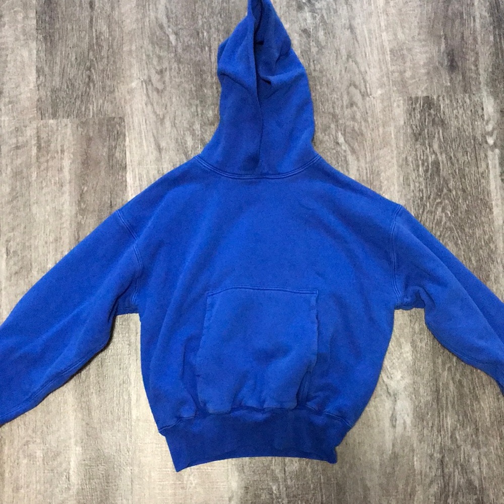 Yeezy Gap Perfect Hoodie - Blue - Size small
